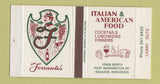 Matchbox - Ferrante's Italian Restaurant Mequon WI
