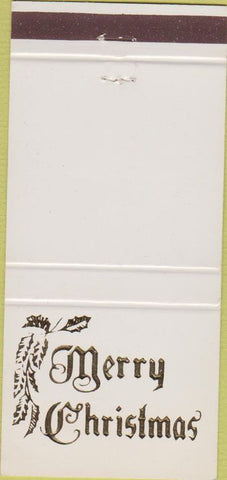 Matchbook Cover - Denver Chicago Trucking Christmas 30 Strike