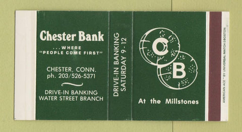 Matchbox - Chester Bank Chester CT