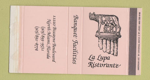 Matchbox - La Lupa Ristorante North Miami FL Italian