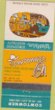 Matchbook Cover - Cowtowner Calgary AB 30 Strike
