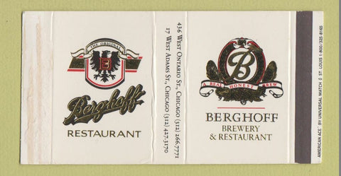 Matchbox - Berghoff Restaurant Chicago IL Beer