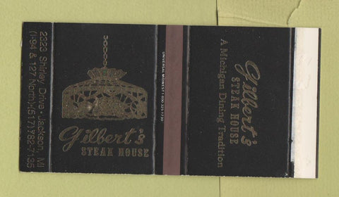 Matchbox - Gilbert's Steak House Jackson MI