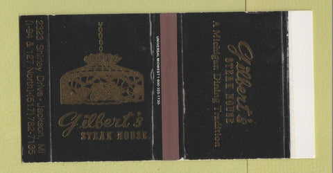 Matchbox - Gilbert's Steak House Jackson MI