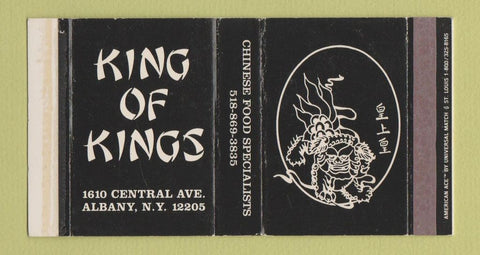 Matchbox - King of Kings Chinese Restaurant Albany NY
