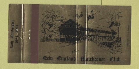Matchbook Cover - New England Matchcover Club 1994 Woburn MA 30 Strike