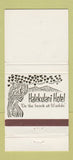 Matchbook Cover - Halekulani Hotel Waikiki Hawaii 30 Strike