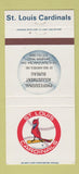 Matchbook Cover - St Louis MO Cardinals Baseball Springfield IL Bureau 30 Strike