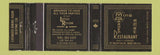 Matchbook Cover - Ming Garden Restaurant Moncton NB