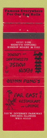 Matchbook Cover - Far East Restaurant Chicago IL