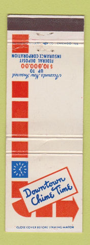 Matchbook Cover - City Bank and Trust Milwaukee WI WEAR