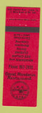 Matchbook Cover - Grand Mandarin Chinese Restaurant Lisle IL