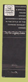 Matchbook Cover - The Fortune Cookie Chinese Philadelphia PA