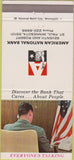 Matchbook Cover - American National Bank St Paul MN 30 Strike