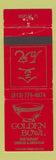 Matchbook Cover - Golden Bowl Chinese Restaurant Naples FL