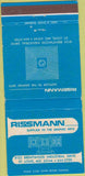 Matchbook Cover - Rissmann Art Supply St Louis MO 30 Strike