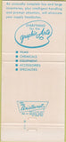 Matchbook Cover - Rissmann Art Supply St Louis MO 30 Strike