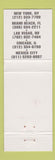 Matchbook Cover - China Grill New York City Miami Beach Las Vegas Chicago WEAR
