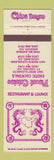 Matchbook Cover China Dragon Chinese Fort Collins Loveland Fort Collins Colorado
