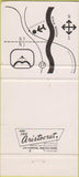 Matchbook Cover - Motel and Restaurant on the Mountain Suffern NY 30 Strike