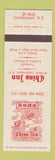 Matchbook Cover - China Inn Chinese Restaurant Guilderland NY