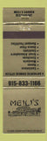 Matchbook Cover - Meili's Garden Chinese Restaurant