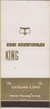 Matchbook Cover - King Cleveland OH 30 Strike