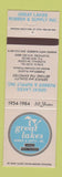Matchbook Cover - Great Lakes Rubber and Supply Glendale WI