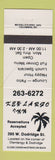 Matchbook Cover - Key Largo Inn Columbus OH
