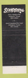 Matchbook Cover - Scuppers Bar Cafe Addison TX Arlington