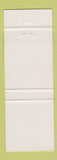 Matchbook Cover - Auger & Freres Toyota Thurso QC