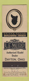 Matchbook Cover - Kindel Furniture Grand Rapids MI Dayton OH LE Mudd
