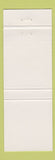 Matchbook Cover - Baranga's on the Beach Restaurant Hamilton ON