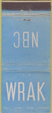 Matchbook Cover - WRAK Radio NBC Williamsport PA 30 Stick