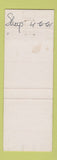 Matchbook Cover - Bulova Watches Keystone Jewelry Ocala FL