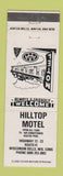 Matchbook Cover - Hilltop Motel Wisconsin Dells WI