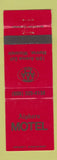 Matchbook Cover - Alphorn Motel Monroe WI