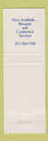 Matchbook Cover - Blue Mountain Ski Area Palmerton PA