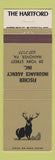 Matchbook Cover - Hartford Insurance Fischer Hanover PA