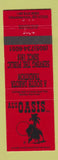 Matchbook Cover - Al's Oasis Chamberlain SD