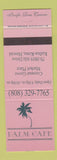 Matchbook Cover - Palm Cafe Kailua Kona Hawaii