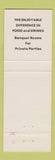 Matchbook Cover - East Wind New Castle PA