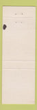 Matchbook Cover - The Derby Shoshoni WY Mexican Food