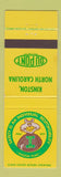 Matchbook Cover - DuPont Safety Kinston NC 1977 Beaver?