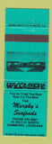 Matchbook Cover - Murphy's Seafoods Hammonds LA TEAL