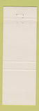 Matchbook Cover - A1 Janitorial Service Bowling Green KY WHITE