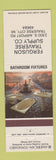 Matchbook Cover - American Standard Bathroom Fixtures Traverse City MI Ferguson