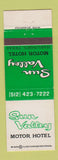 Matchbook Cover - Sun Valley Motor Hotel Harlingen TX WEAR