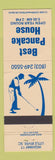 Matchbook Cover - Best Pancake House Little River SC