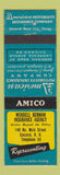 Matchbook Cover - AMICO Insurance Wendell Berman Concord NH